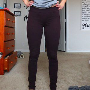 SO | Burgundy Skinny Pants